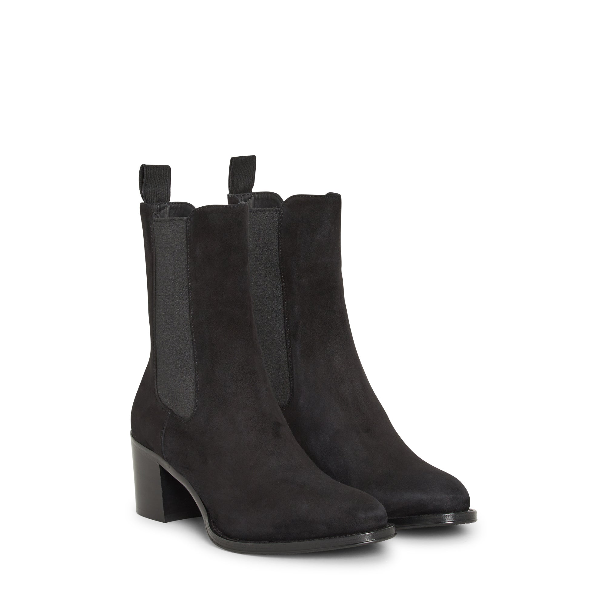 Eloise Boots - Velvet Black