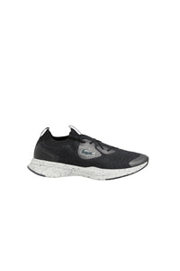 Sneakers à lacets en tissu - Black & Off White