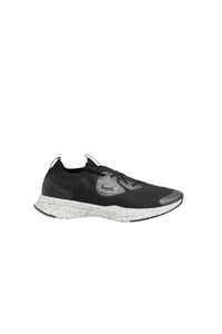 Sneakers à lacets en tissu - Black & Off White