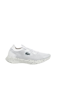 Sneakers à lacets en tissu - White & Off White