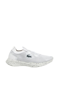 Sneakers à lacets en tissu - White & Off White