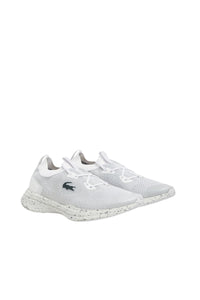 Sneakers à lacets en tissu - White & Off White