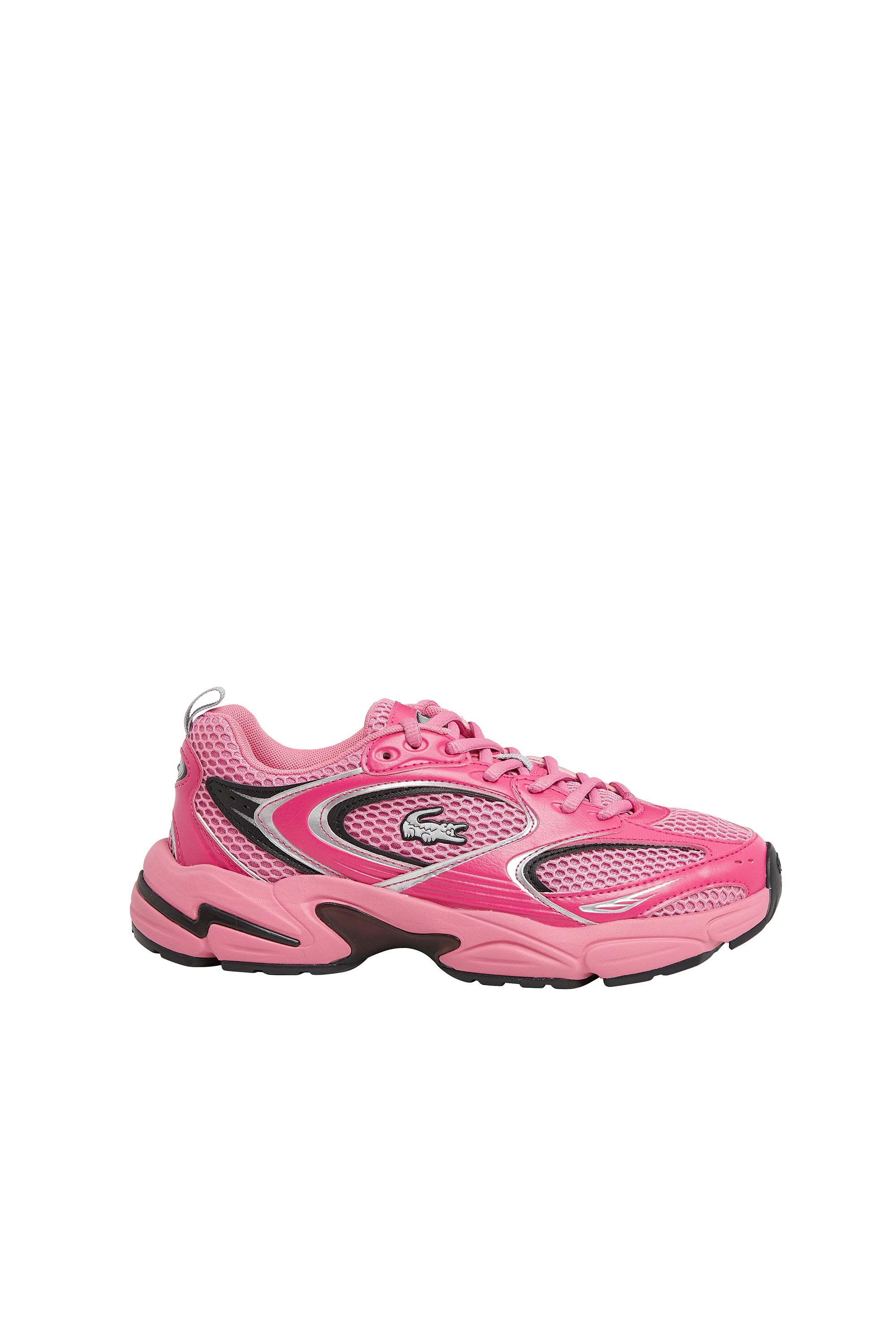Low sneakers with logo - Pink & Black