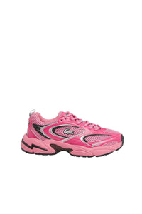 Sneakers basses avec logo - Pink & Black