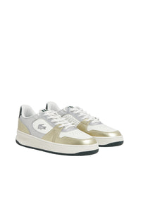 Sneakers Smu en cuir - Off White & Silver