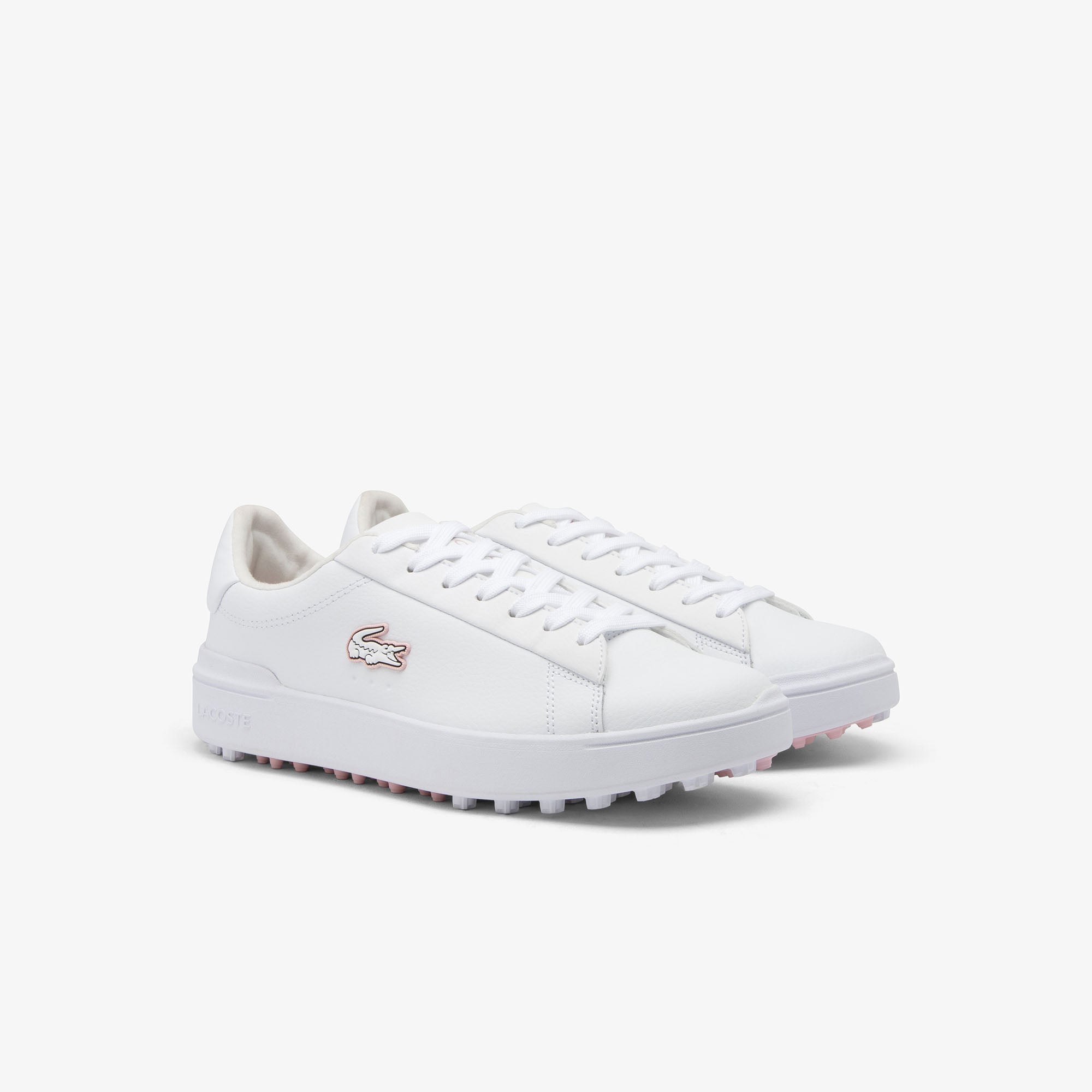 Sneakers - White & Pink