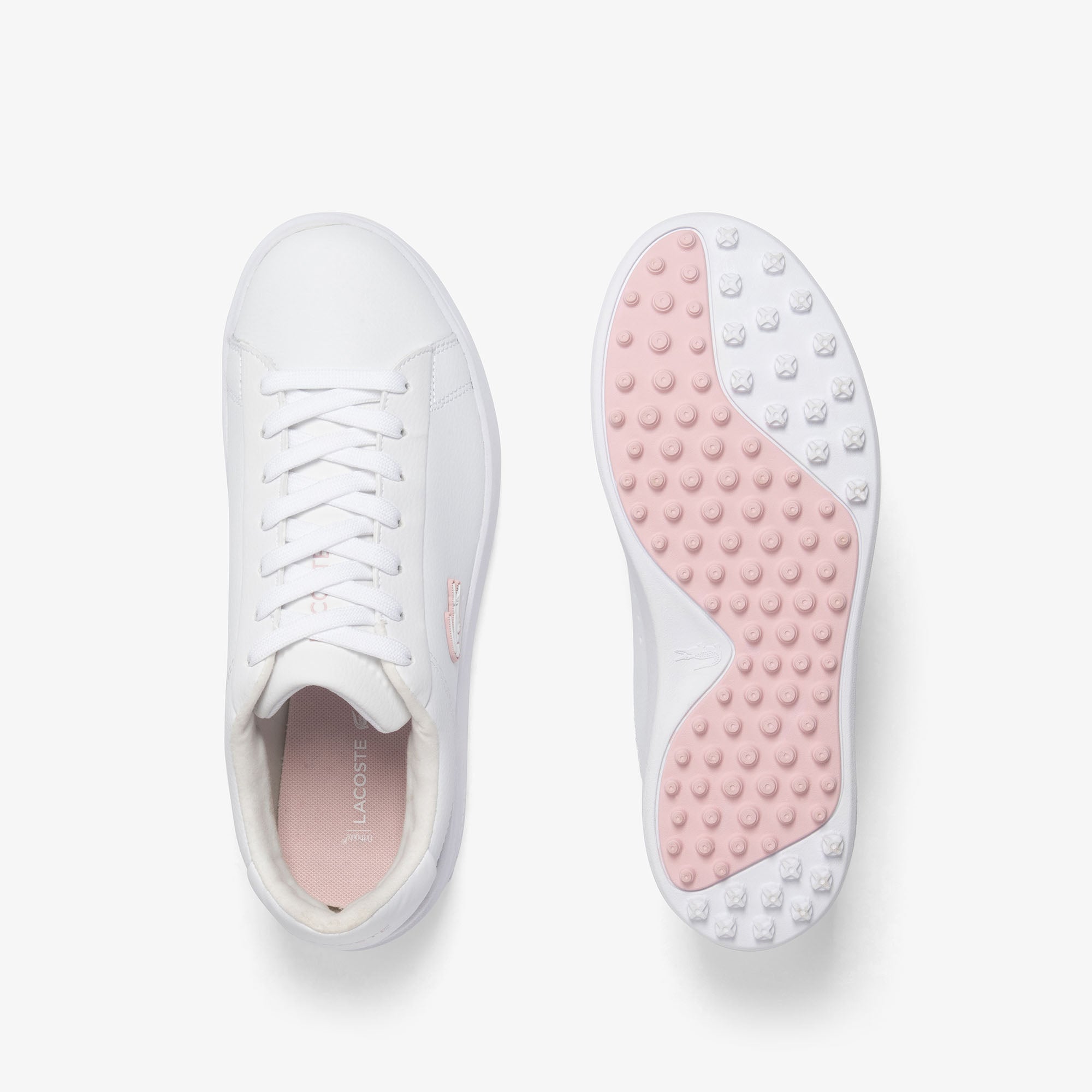 Sneakers - White & Pink