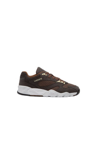 Sneakers Game Trainer - Dark Brown & White