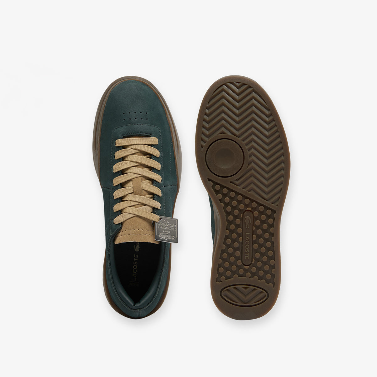 Sneakers - Dark Green & Dark Gum