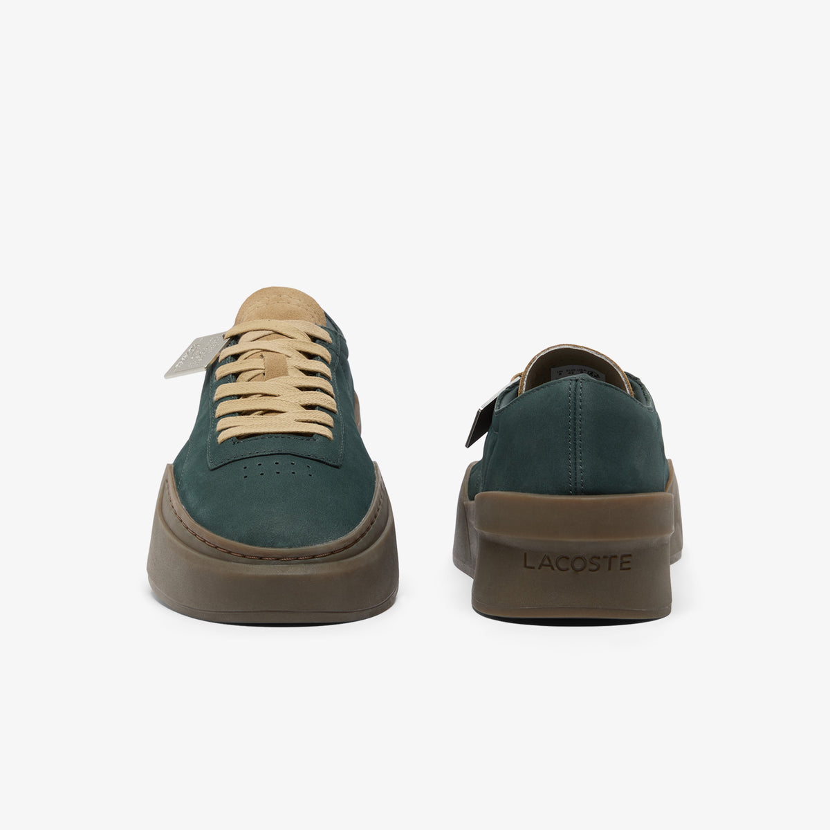 Sneakers - Dark Green & Dark Gum