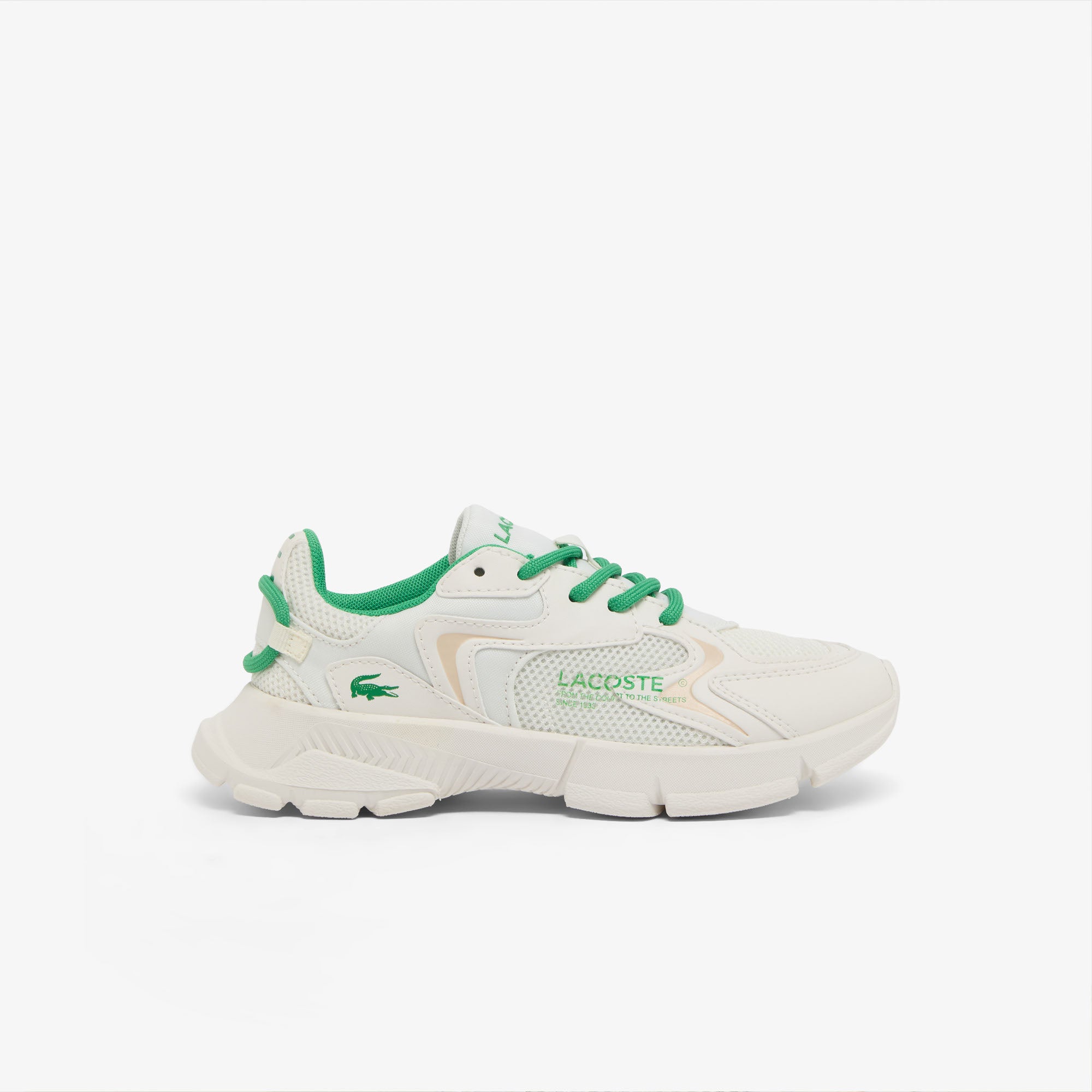 FOOTWEAR - Off Wht & Grn
