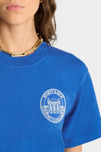 T-shirt Vendome à impression - Paris Blue