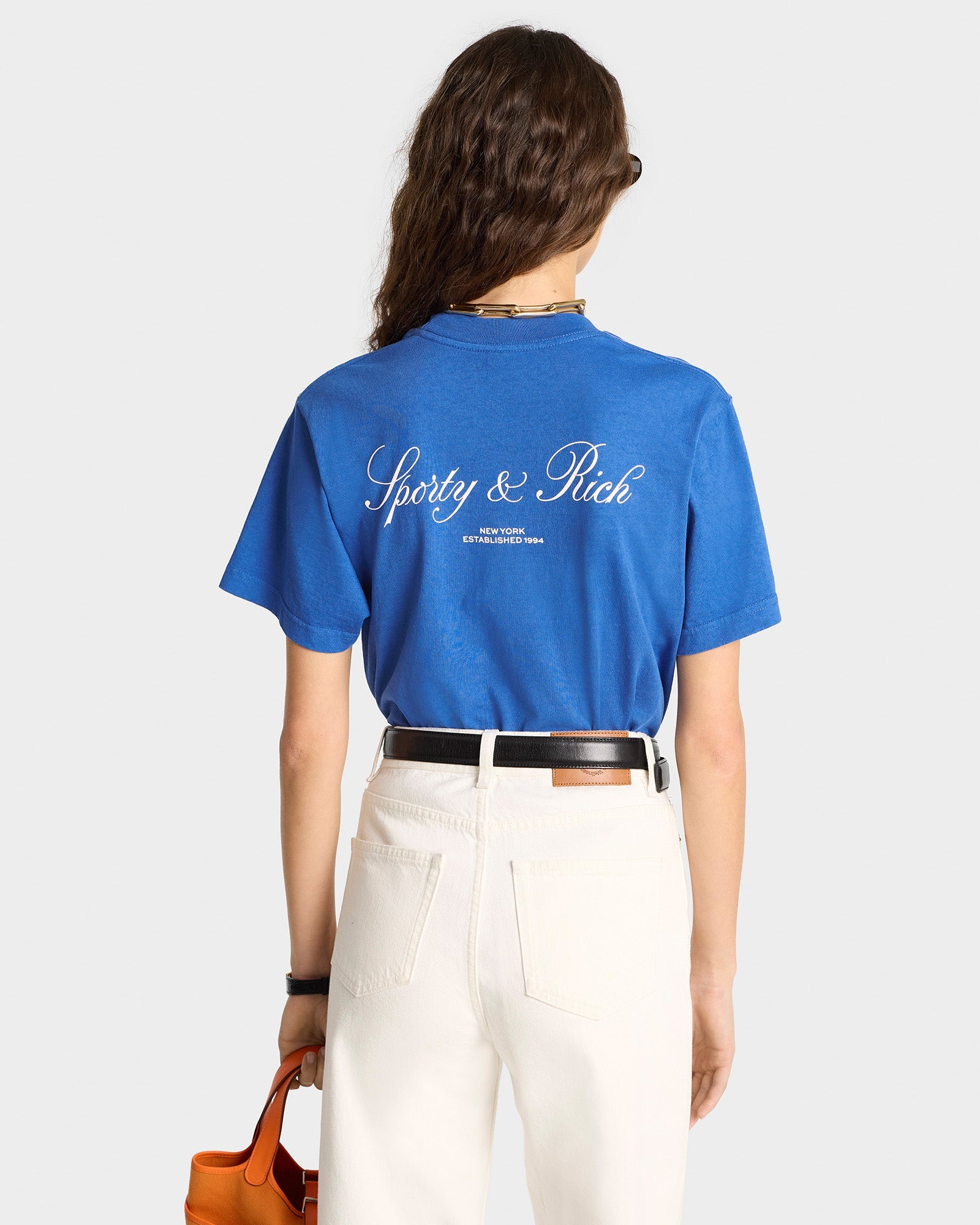 T-shirt Vendome à impression - Paris Blue