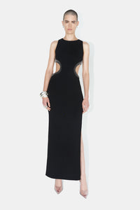 Mirrored Luna Dress - Black