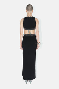 Mirrored Luna Dress - Black