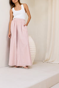 Pantalon fluide Le Nicolet - Rose Clair