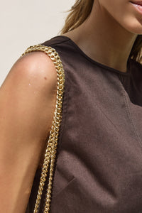 Top Le Acacias - Marron foncé