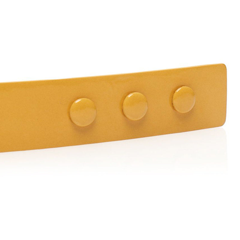 Ceinture en cuir vernis - Tournesol