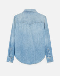 Sawtooth Western shirt - Indigo