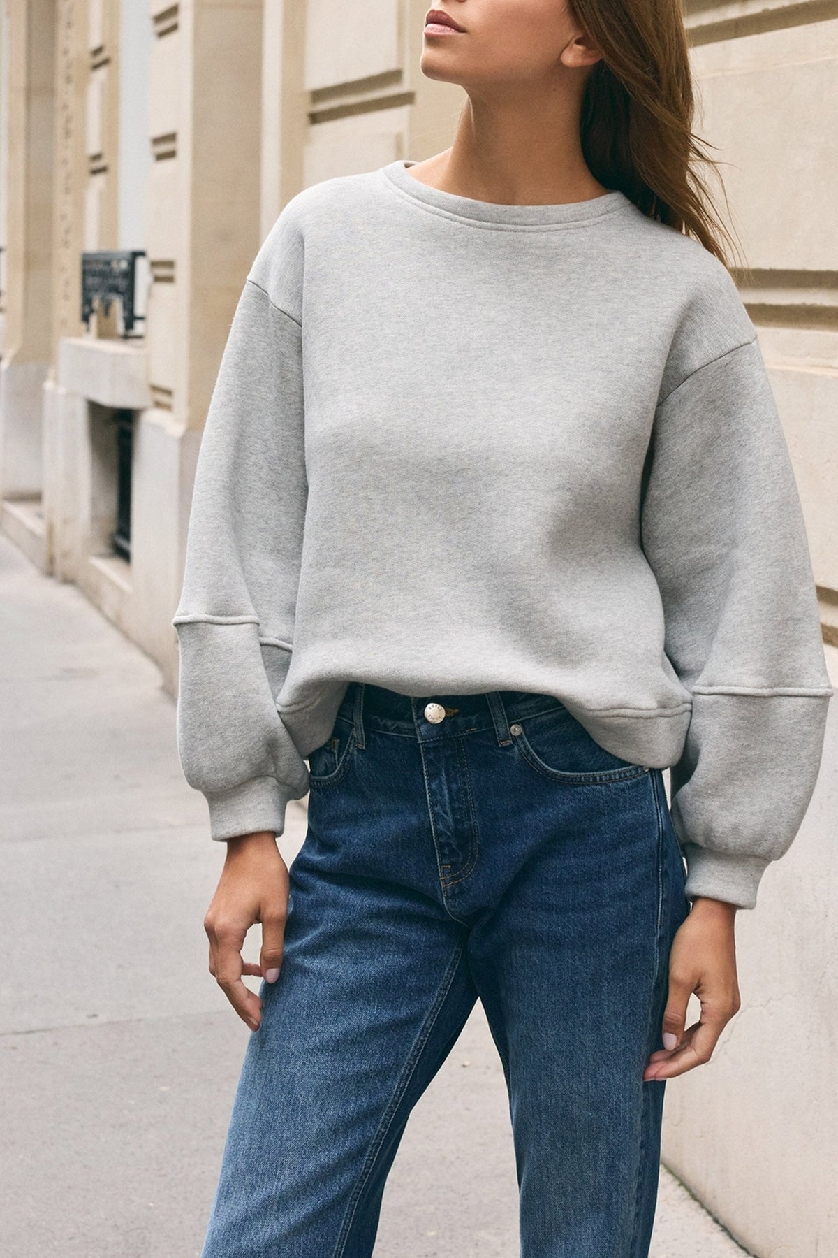 Sweatshirt Le May - Gris clair