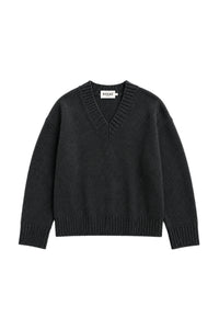 Pull Le Joubert en laine - Gris anthracite