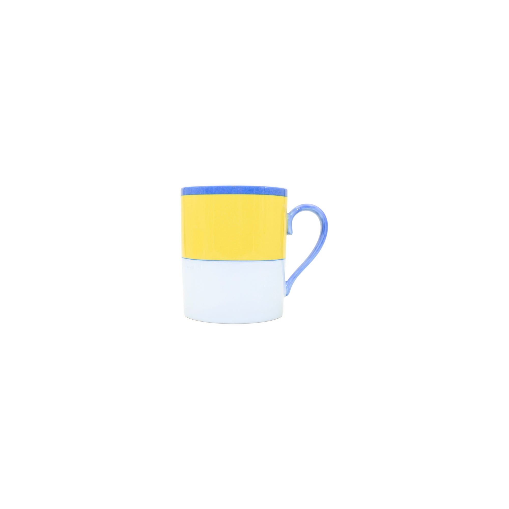 Mug Monet en porcelaine - Jaune & Bleu