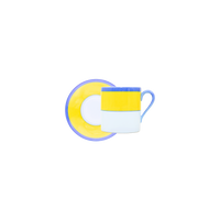 P/T café / Coffee cup & saucer