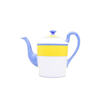 Verseuse pour 6 Tasses Monet en porcelaine - Jaune & Bleu