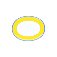 Ravier Monet en porcelaine - Jaune & Bleu