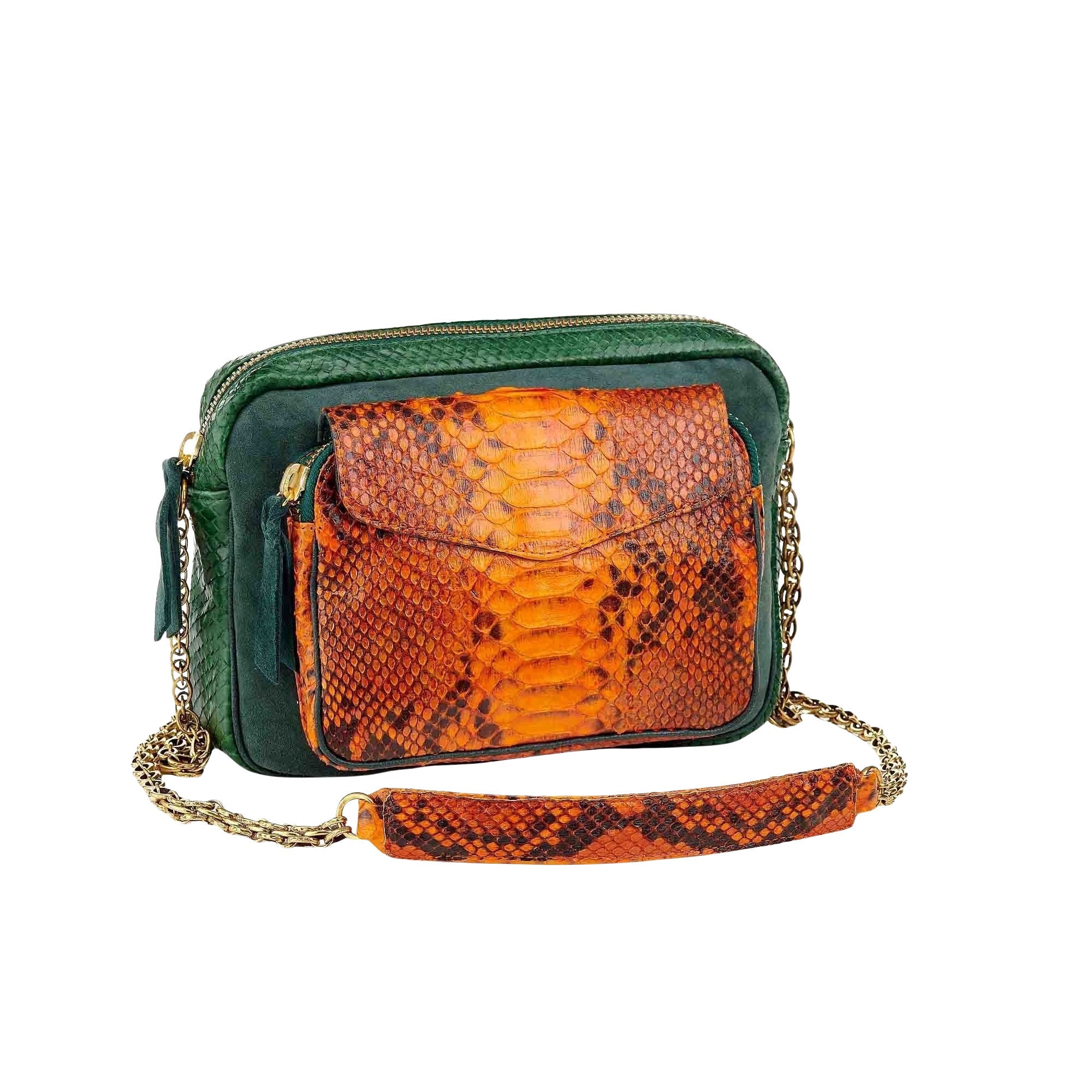 Grand sac Charly chaîne en python - Matcha