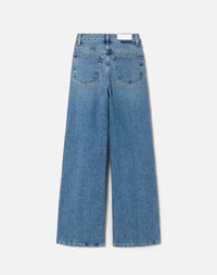 Jean large ultra taille haute - Media Noche