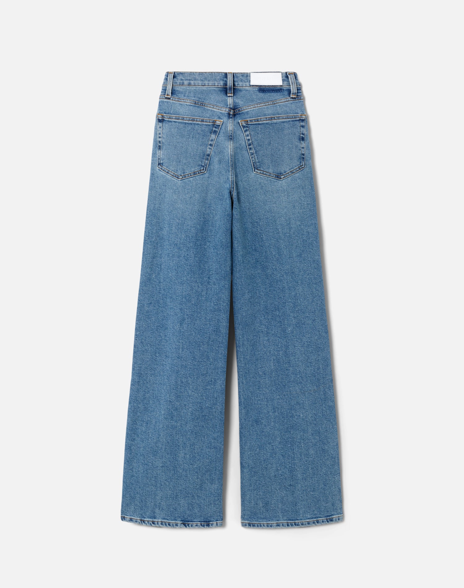 Jean large ultra taille haute - Media Noche