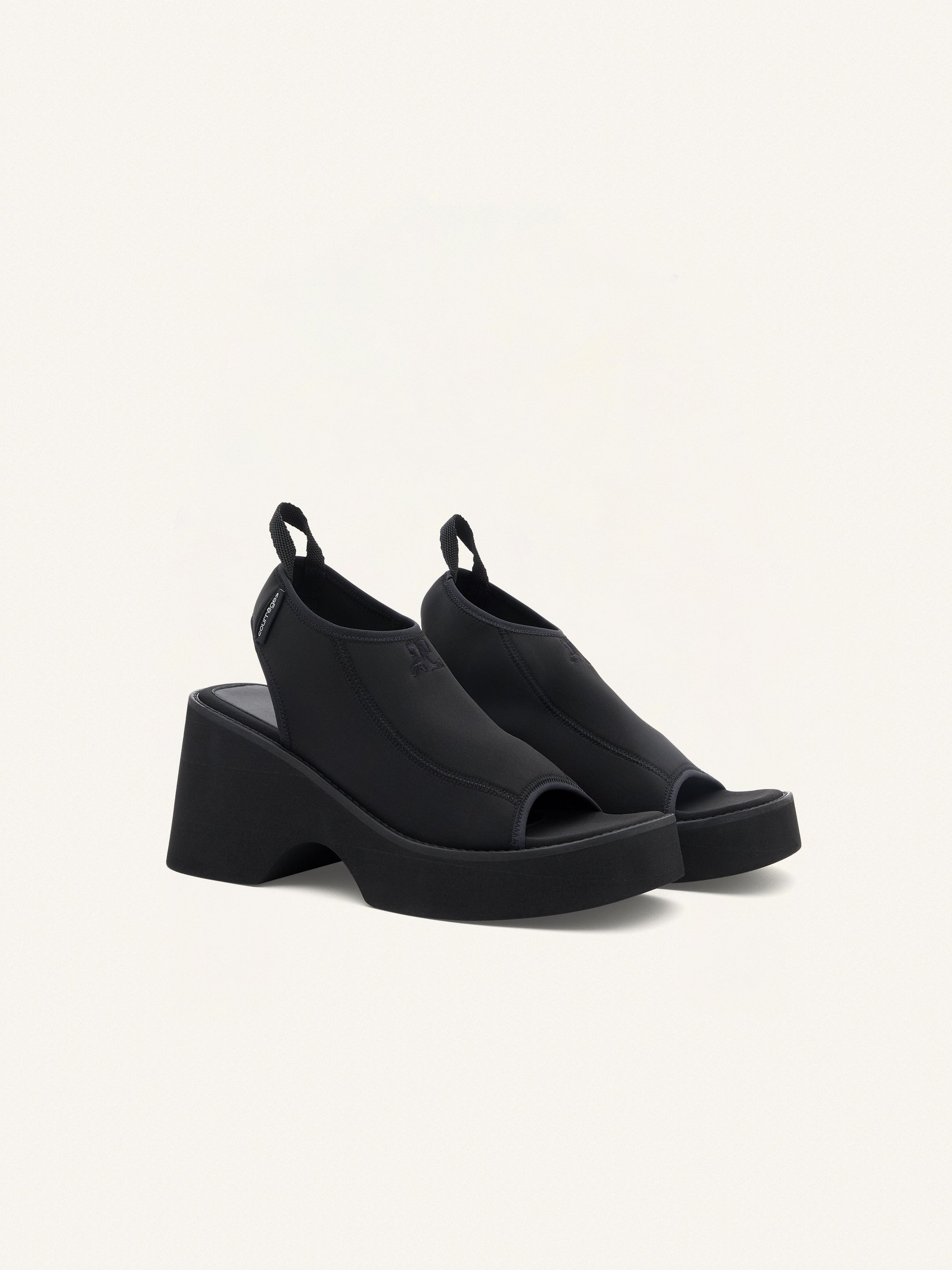 3pcs NEW / WAVE SANDALS - Black