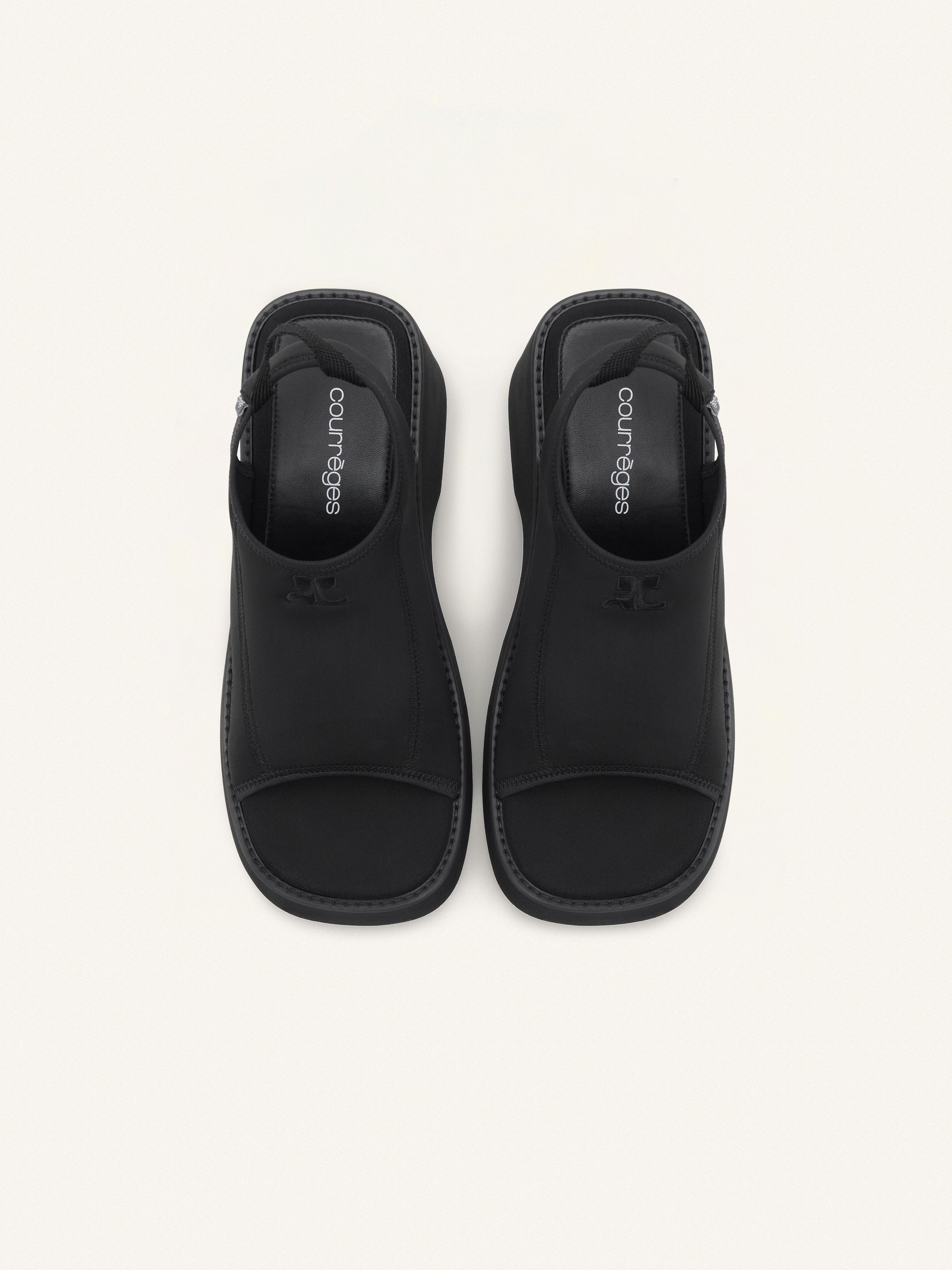 3pcs NEW / WAVE SANDALS - Black
