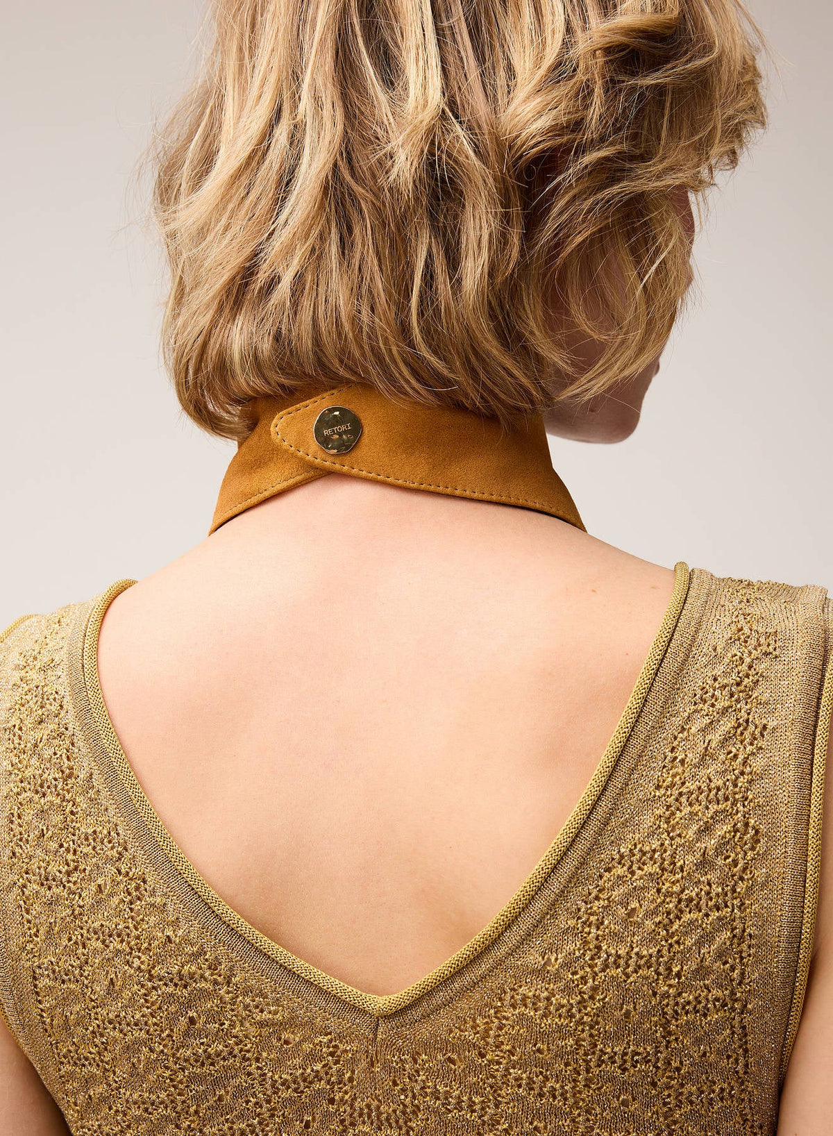 CORN SUEDE BANDANA