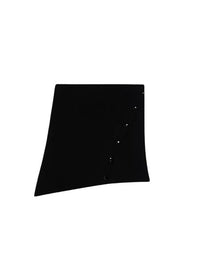 38pcs NEW / OVER SKIRT RIB KNIT - Black