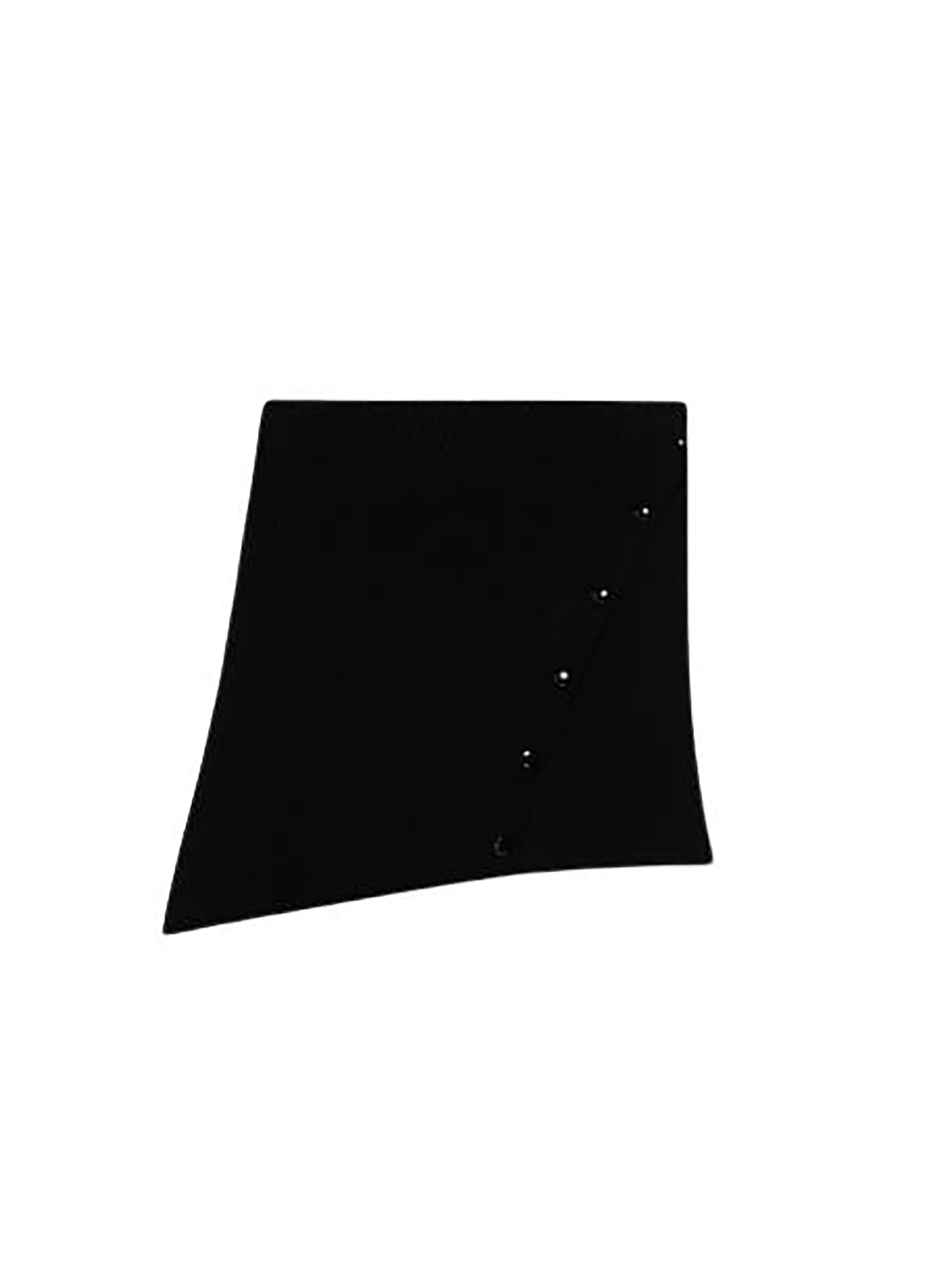 38pcs NEW / OVER SKIRT RIB KNIT - Black