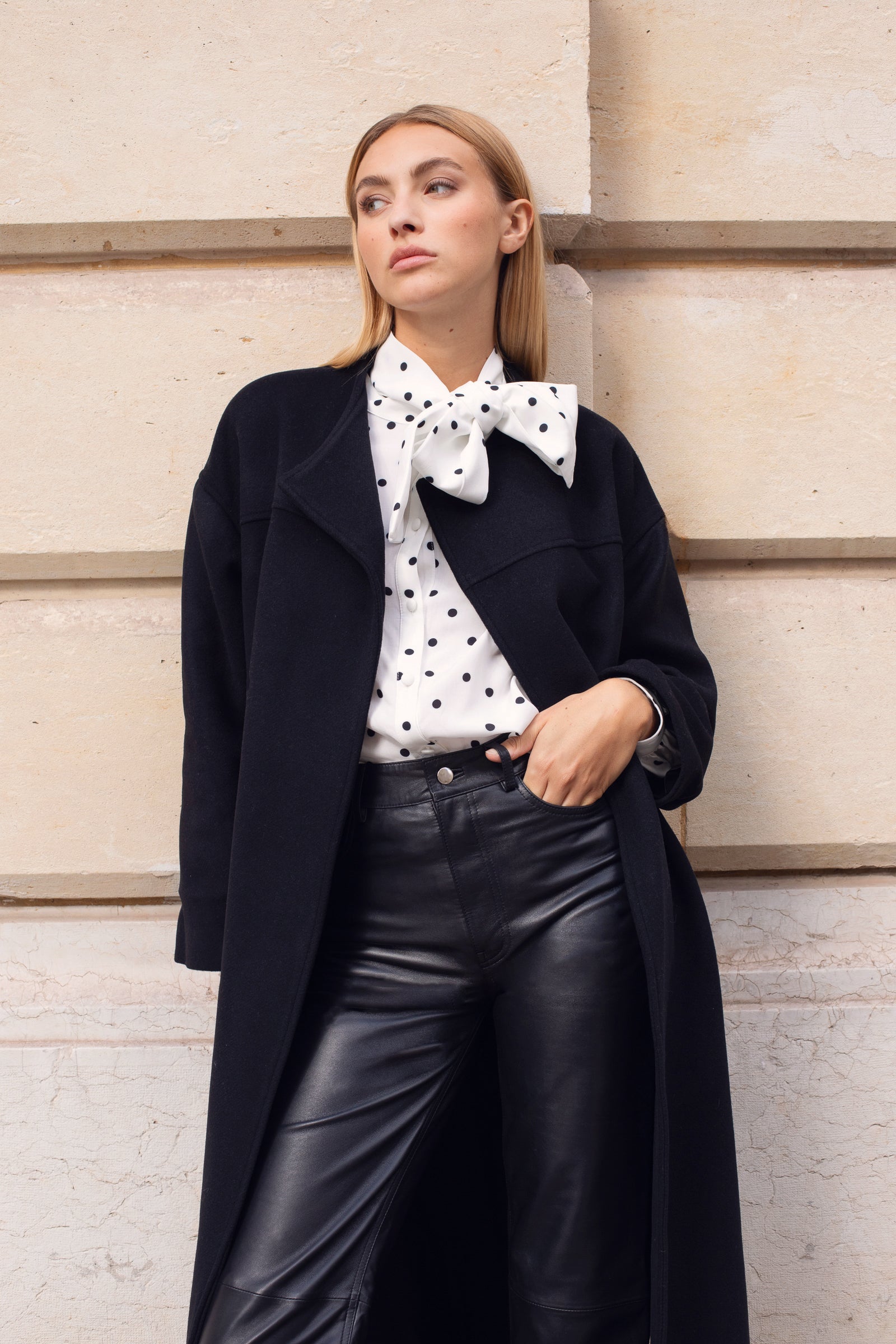 Le Daisy Cuir Reglisse