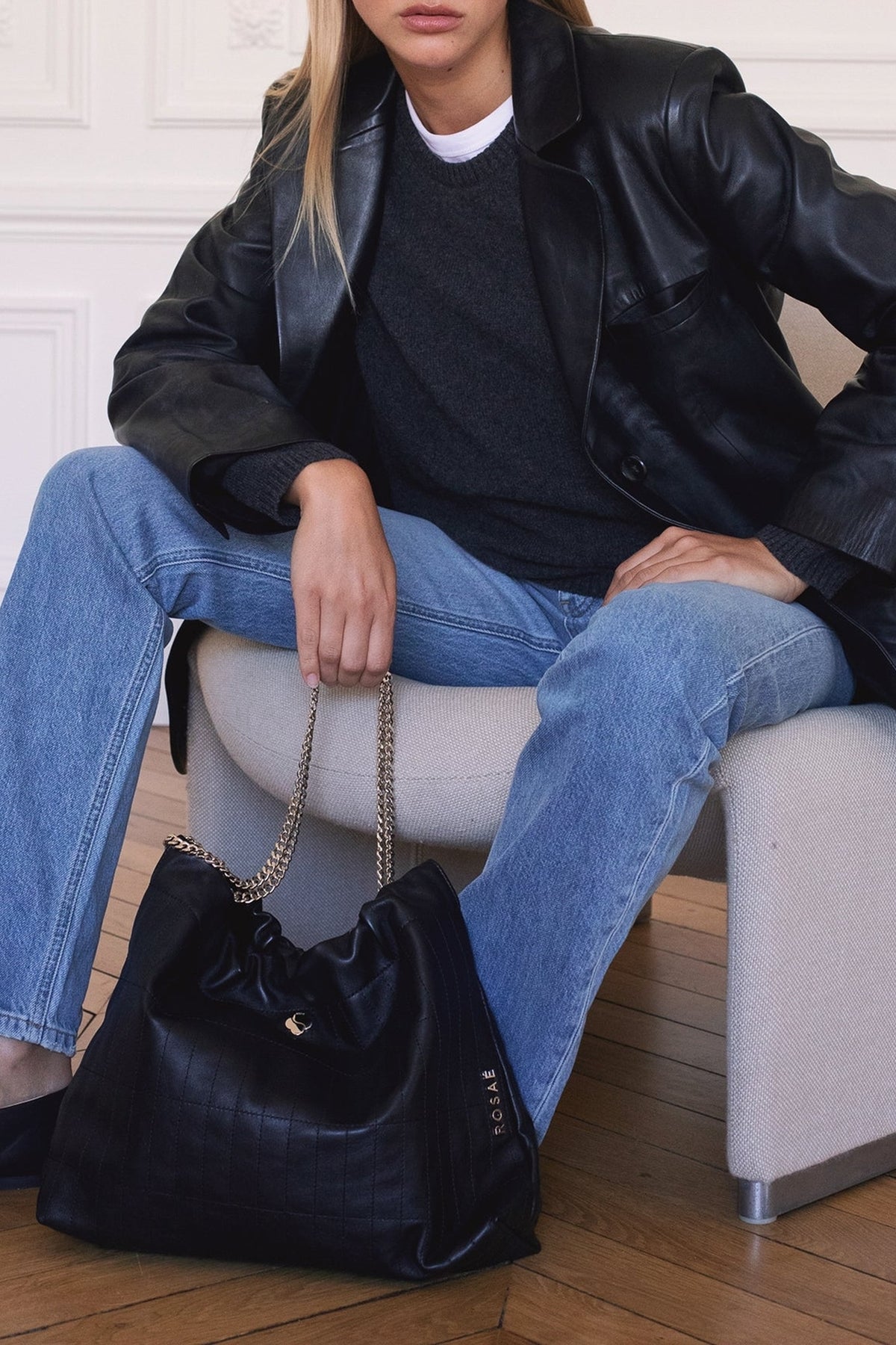 PRIX RECO : 110 // Pull Le Rimbaud en cachemire - Gris anthracite