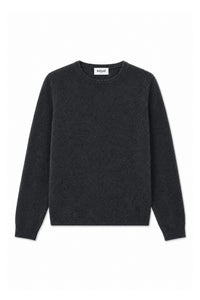 Pull Le Rimbaud en cachemire - Gris anthracite