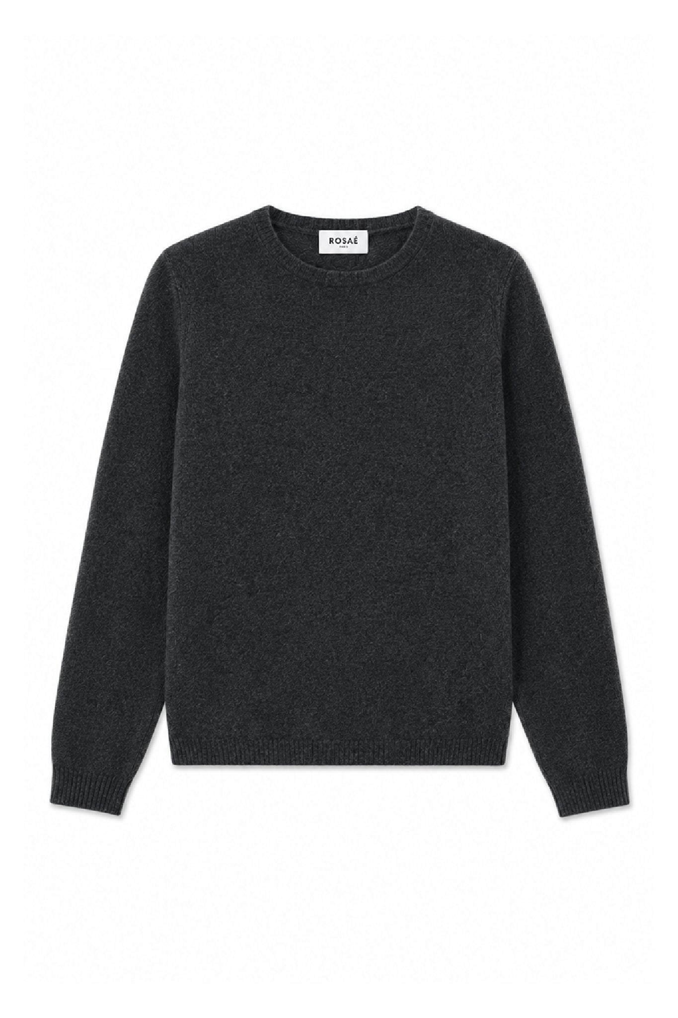 Pull Le Rimbaud en cachemire - Gris anthracite