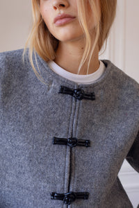 Veste Le Newton en laine - Gris Moyen