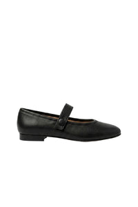 PRIX RECO : 90 // Ballerines Les Jarry en cuir - Noir