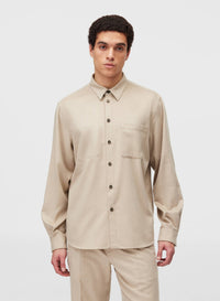 NATURAL SHIRT JACKET