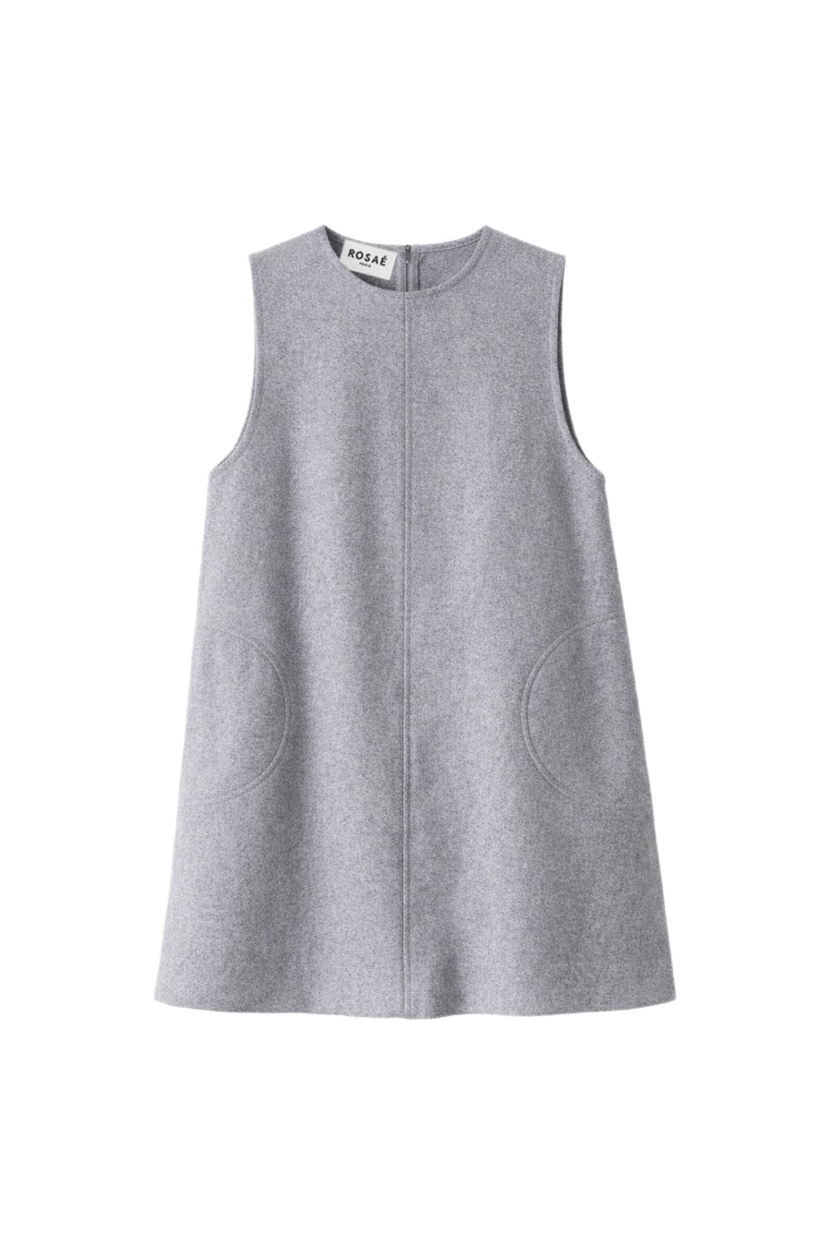 PRIX RECO : 55 // Robe Le Emie en laine - Gris moyen