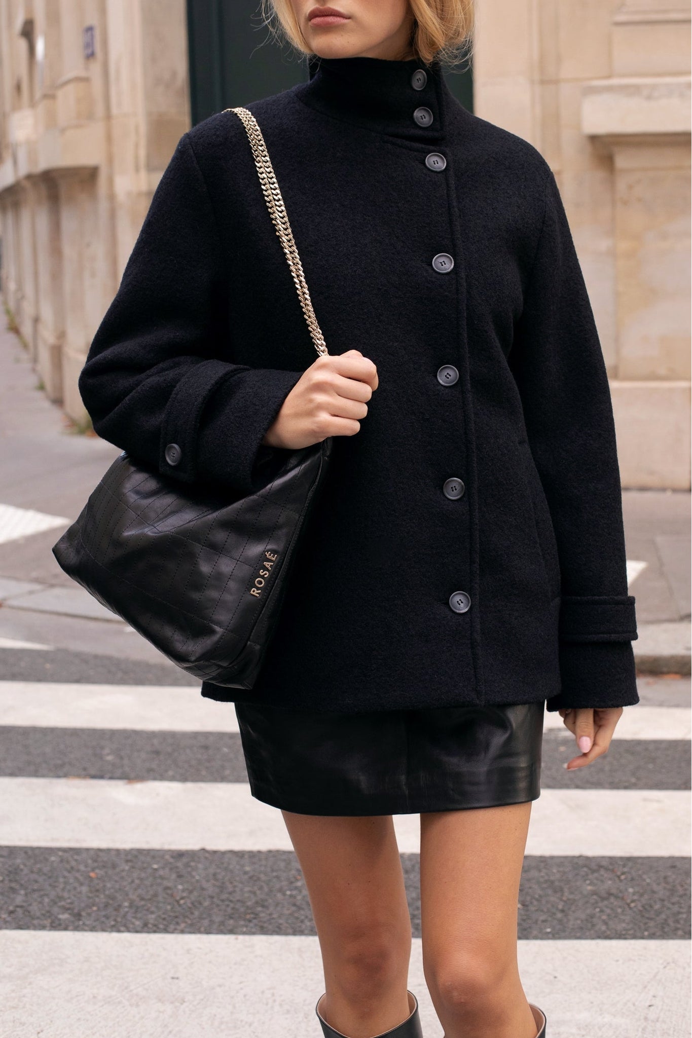 Veste Le Racine en laine - Noir
