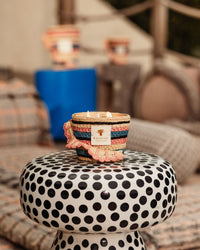 BOUGIE FETY MANDIHY (rose/bleu)