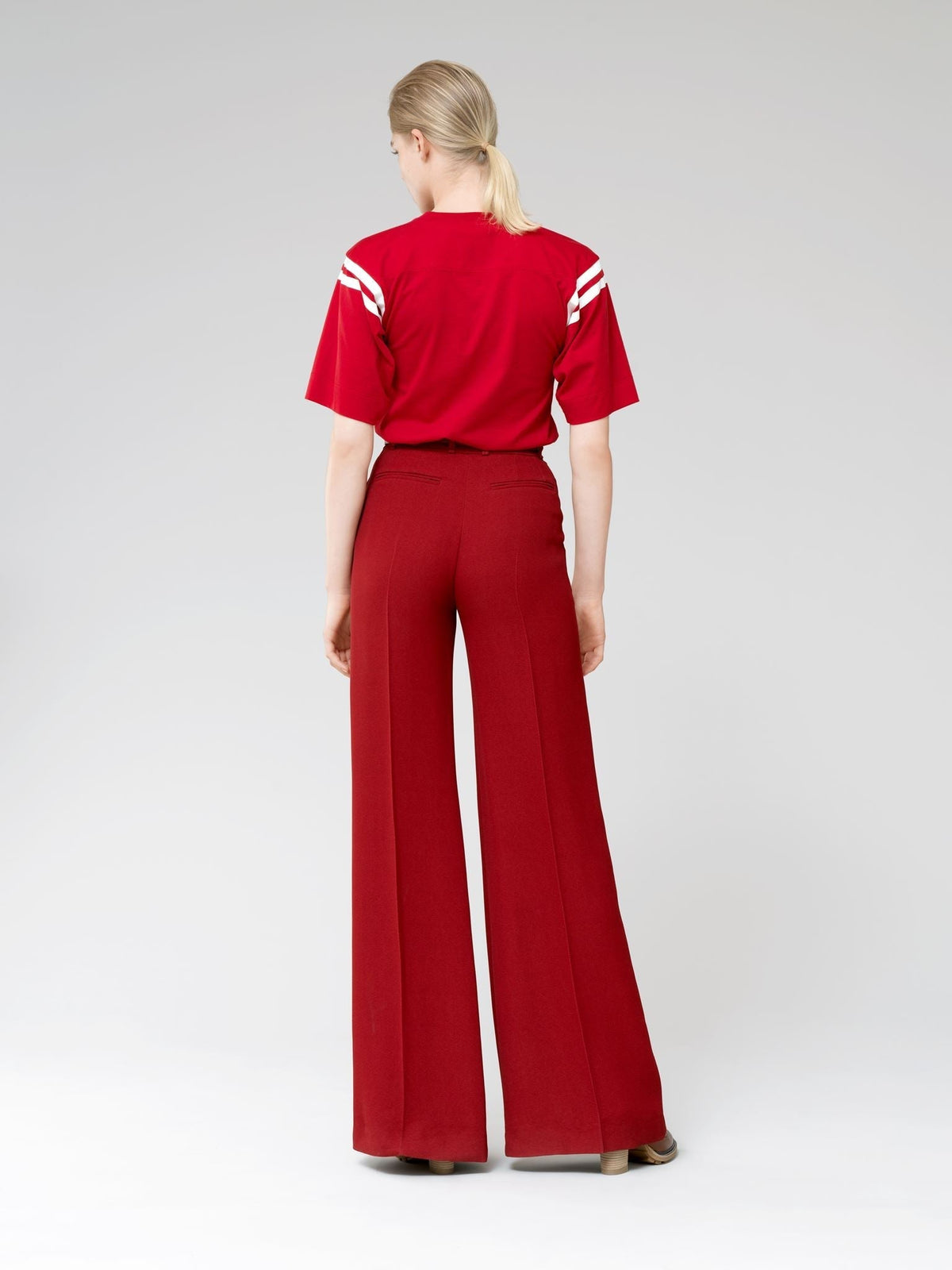 BASEPLUS_Red Ochre TROUSERS - Red Ochre