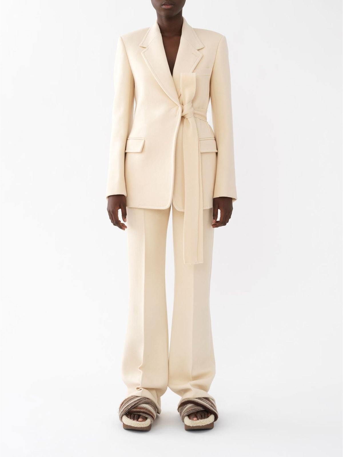 Seedpearl Beige TROUSERS - Seedpearl Beige