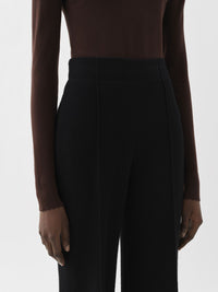 BASEPLUS_Black TROUSERS - Black